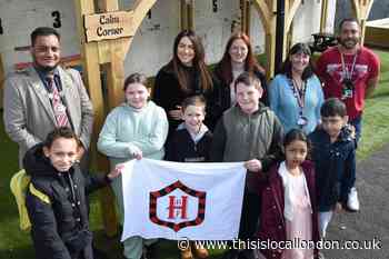 Dagenham schoolchildren get their own ‘calm corner’