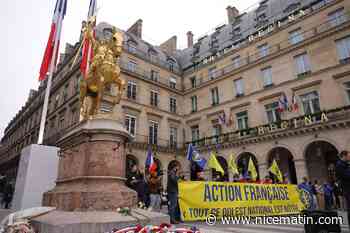 Environ 500 personnes commémorent Jeanne d'Arc à l'appel de l'Action française
