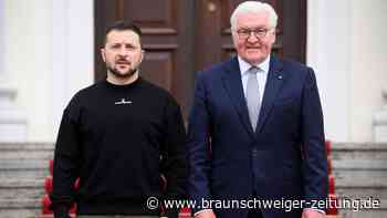 Selenskyj von Steinmeier in Berlin empfangen