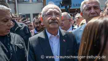 Kemal Kilicdaroglu gibt seine Stimme in Ankara ab