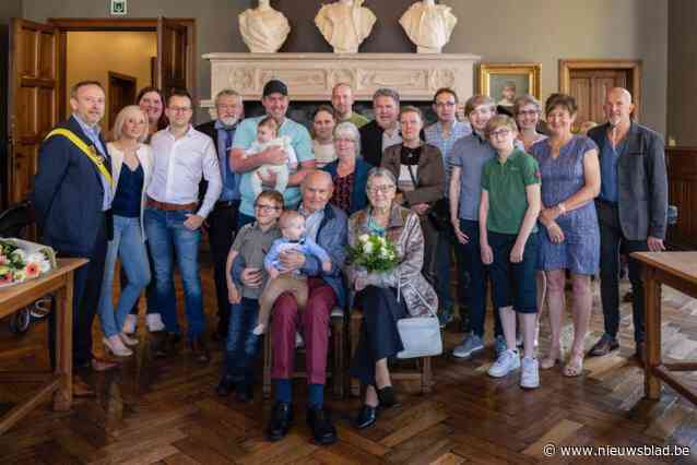 Honoré (88) en Maria (89) vieren briljanten huwelijksverjaardag