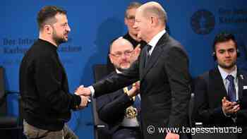 Karlspreis an Selenskyi: Scholz würdigt Freiheitswillen der Ukraine