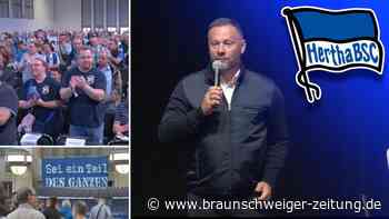 Dardai mit emotionaler Rede: "Ich bin ein Herthaner"