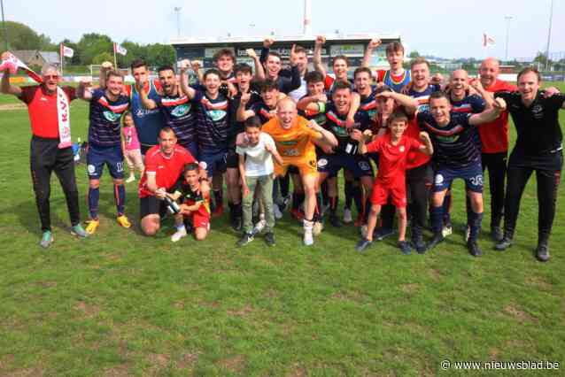 VC Ardooie wint met kleinste verschil van Avelgem en promoveert naar eerste provinciale: “We realiseren iets unieks”