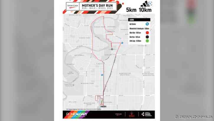 Roads around Chinook mall closed for Mother's Day Run