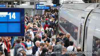 Deutsche Bahn: Ein Drittel der Fernverkehrszüge fällt am Montag aus
