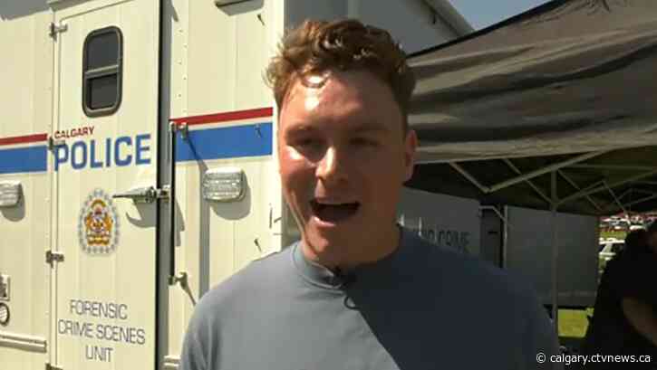 Beacon of Hope event: saying 'thank-you' to Calgary police for their work