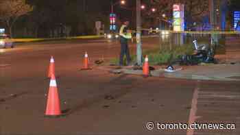 Man, 55, dies in hospital after collision in Toronto