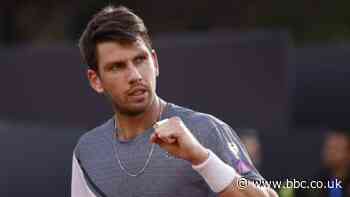 Italian Open: Cameron Norrie sets up Novak Djokovic meeting in Rome