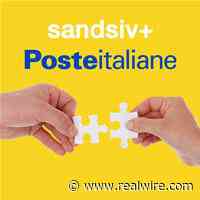 SANDSIV extends collaboration with Poste Italiane for three years