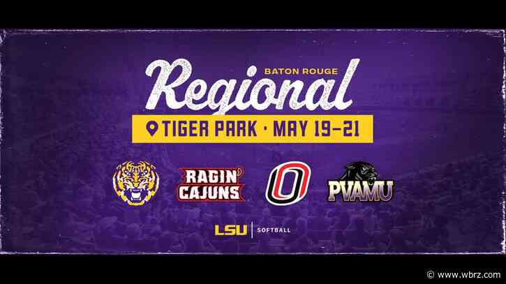 LSU Softball will host NCAA Regional, Tigers selected as the 10th seed