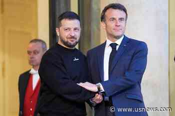 France Pledges More Military Aid as Ukraine's Zelenskyy Makes Surprise Paris Visit to Meet Macron