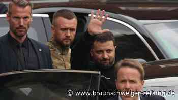 Selenskyj zu Beratungen in Paris eingetroffen