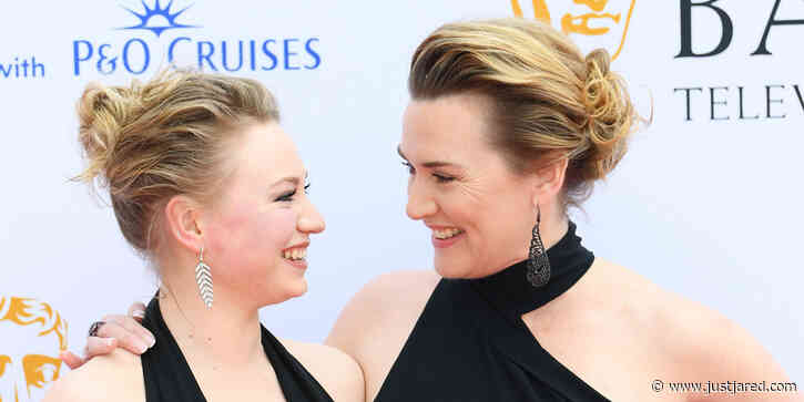 Kate Winslet & Real Life Daughter Mia Threapleton Pose For Rare Pics Together at BAFTA TV Awards 2023
