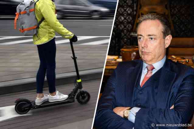 Burgemeester De Wever ziet ongevallencijfers met steps pieken: “Hier zijn extra maatregelen nodig”