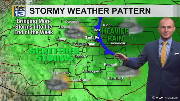 Wet weather pattern continues