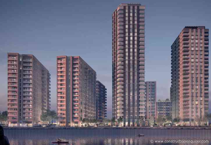 Barratt London plans in 871 homes in Canning Town