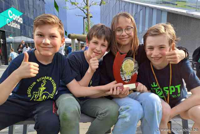 Sint-Pieter wint Belgisch Kampioenschap Schoolschaken Lager Onderwijs