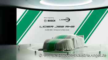 Bosch und Ligier kooperieren bei Wasserstoff-Sportwagen