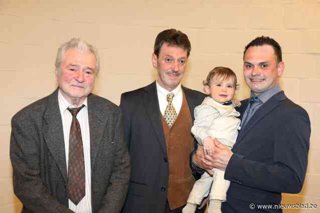 Achterkleinzoon Louis zorgt voor viergeslacht bij familie De Lange