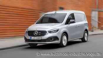 E-Citan – Lieferwagen unter Strom