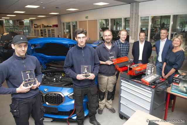 Joren Verweirder wint de Gouden Autosleutel