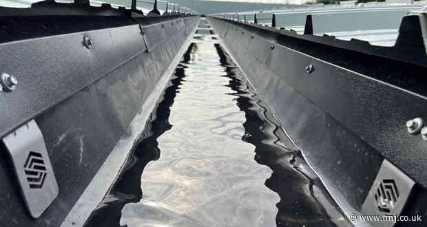UK manufacturer Sharmans, helps Contractors with the best solution for leaking industrial and commercial gutters