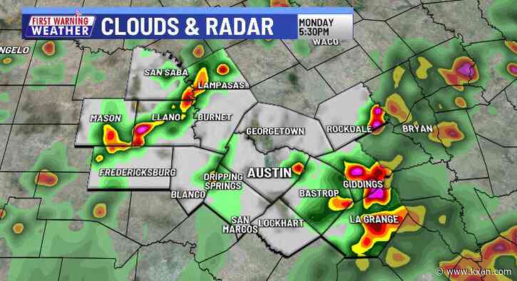 Scattered rain, flash flood risk continues Monday