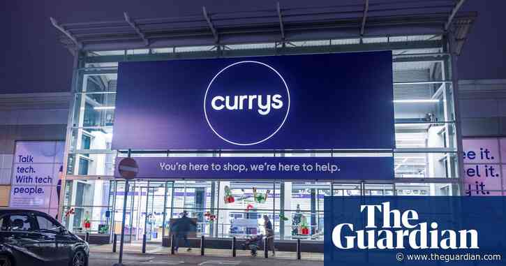 Currys sales improve as shoppers ‘chase deals’ with credit