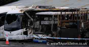 Seven arrested over devastating arson attack at Seaton Burn coach depot all released without charge
