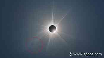 Photographers capture the exact moment a gargantuan storm blasts out of the sun during a total solar eclipse