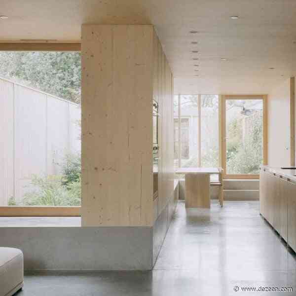 Ao-ft inserts mass-timber home into London terrace