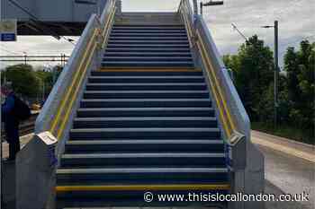 Upminster station has footbridge reopened by c2c after works