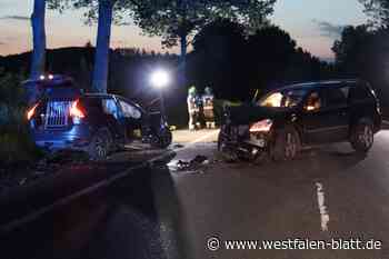 Sechs Verletzte bei Unfall auf der Hansastraße in Rödinghausen