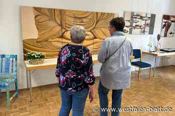 Viel Publikum in den "Offenen Ateliers" in Steinhagen