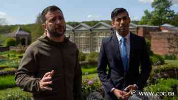 Britain gives Ukraine attack drones in latest show of support as Zelenskyy visits