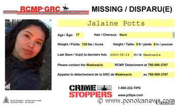 Maskwacis RCMP seek public assistance to locate missing youth