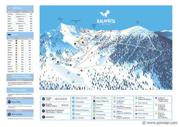Skiing Epic Spring Powder In Greece