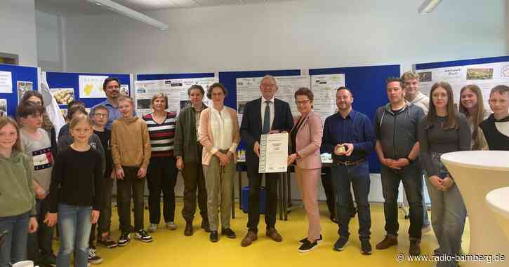 Auszeichnung für Ebracher Steigerwaldschule