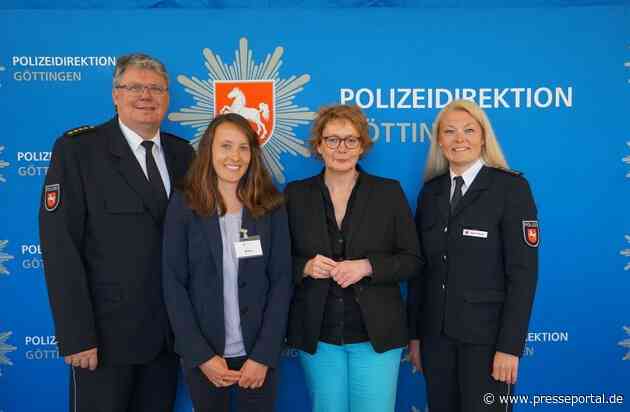POL-GOE: Niedersachsens Ministerin für Inneres und Sport erhält Einblicke in die Polizeidirektion Göttingen: Daniela Behrens besucht südlichste niedersächsische Polizeibehörde
