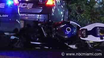 Hialeah Officer Hospitalized After Being Struck by Man on Stolen Motorcycle