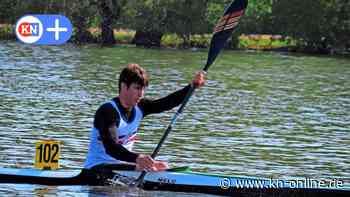 Leif Reh vom Kieler Kanu-Klub beeindruckt bei Landesmeisterschaften