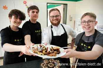 Natalie Stebbing und Alexander Bitz in Höxter: Zwei Stars der feinen Konditorei verraten Realschülern Geheimnisse