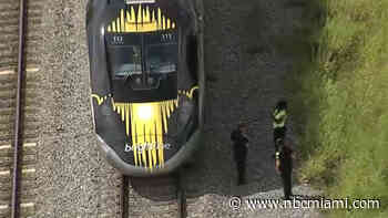 Pedestrian in Serious Condition After Being Struck by Brightline Train in Miami