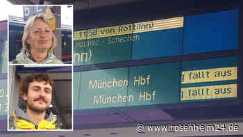 Streiks legen Züge in der Region lahm: Das sagen die Pendler in Rosenheim dazu