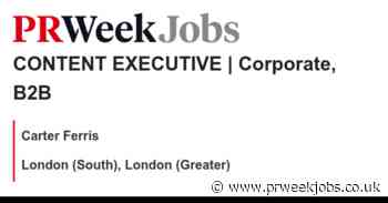 Carter Ferris: CONTENT EXECUTIVE | Corporate, B2B