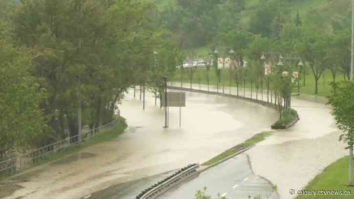 'Higher than normal' flow rate on Calgary rivers, city says