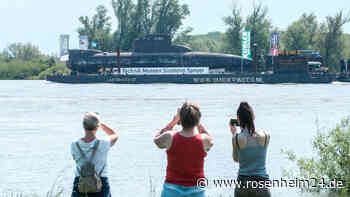 U17 fährt über den Rhein: U-Boot hat in Mainz angelegt – die aktuelle Route