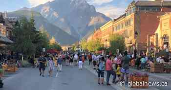 Banff Avenue closed to traffic as town’s main strip becomes pedestrian zone