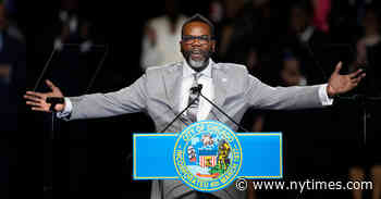 Brandon Johnson Is Sworn In as Chicago’s 57th Mayor
